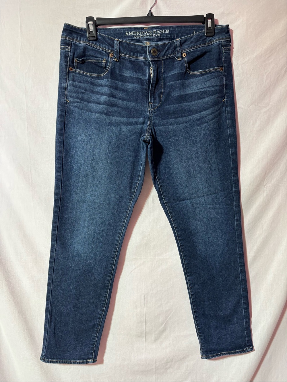 American Eagle Outfitters Dark Indigo Skinny Jeans